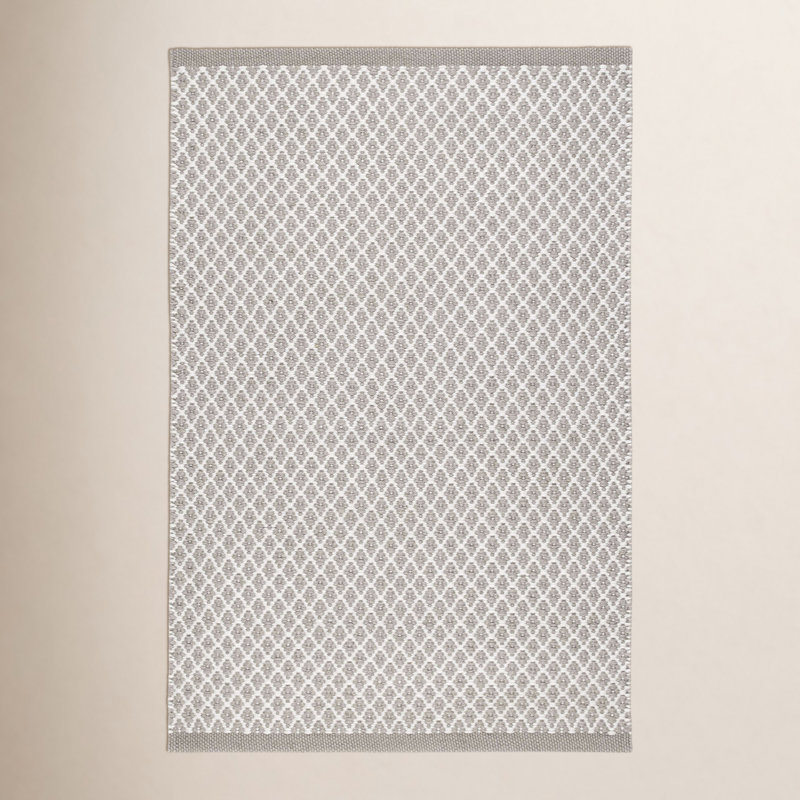 Mainsail Grey Handwoven Indoor/Outdoor Rug, Rectangle 9' x 12'