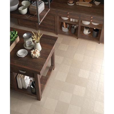 Passion Crema 9 in. x 9 in. Matte Porcelain Floor and Wall Tile (10.9 sq. ft./Case)