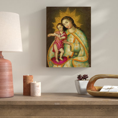 «The Virgin and Son II», reproduction d'art sur toile tendue