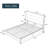 Upholstered Platform Bed, No Box Spring Needed-479684698-479684696