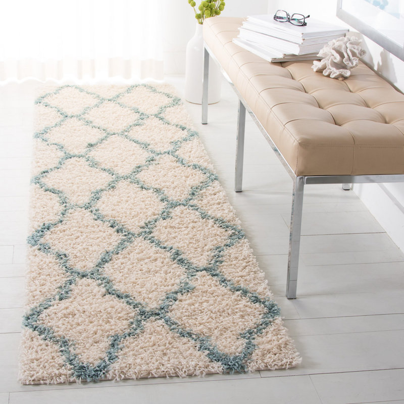 Sgd-Dallas Shag Performance Geometric Rug, Runner 2'3" x 6'