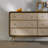 Elegance Natural Rattan Weaving Sideboard