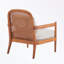 Ensemble de 2 fauteuils Modern Accent avec coussin moelleux et pieds robustes-1018548042-1018548047