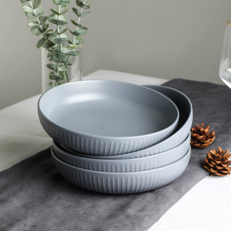 Ensemble de bols 4 pièces Stone Lain Logan, Gris