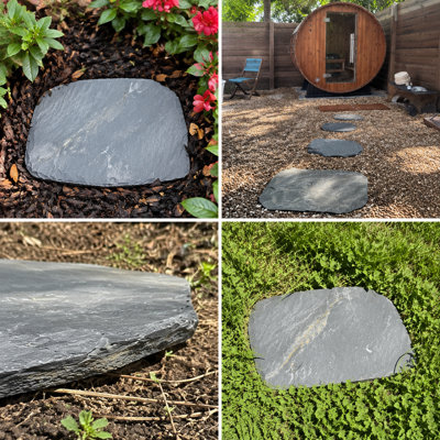 12in×16in Irregular Natural Outdoor Stepping Stone