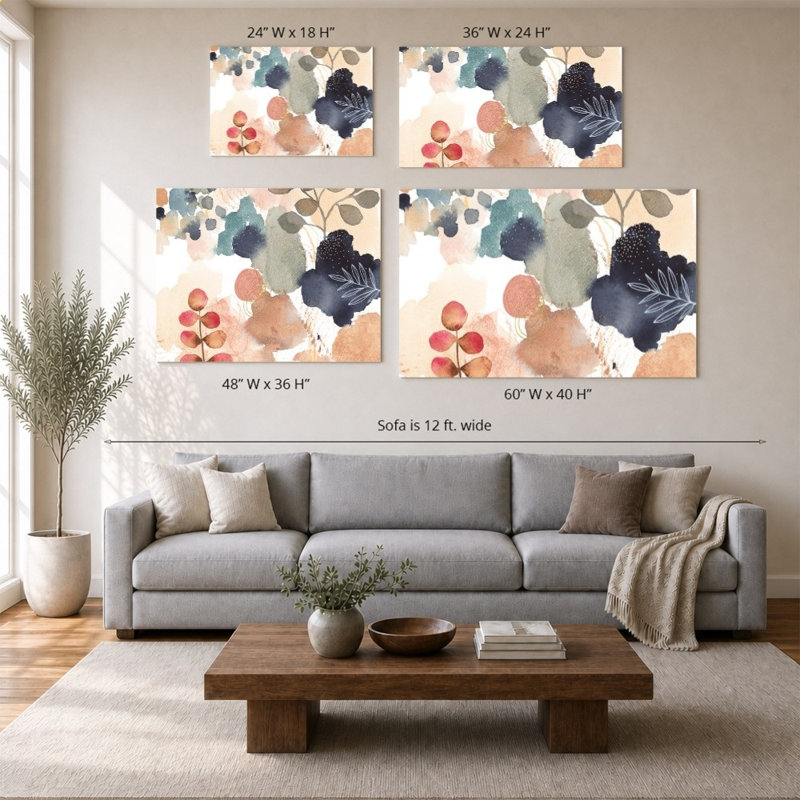 «Serene Nature IV» par Laura Horn - impression sur toile, H 40 po x l 60 po, Ne s’applique pas
