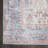 Machine Washable Oriental Blue/Red Area Rug-844340233