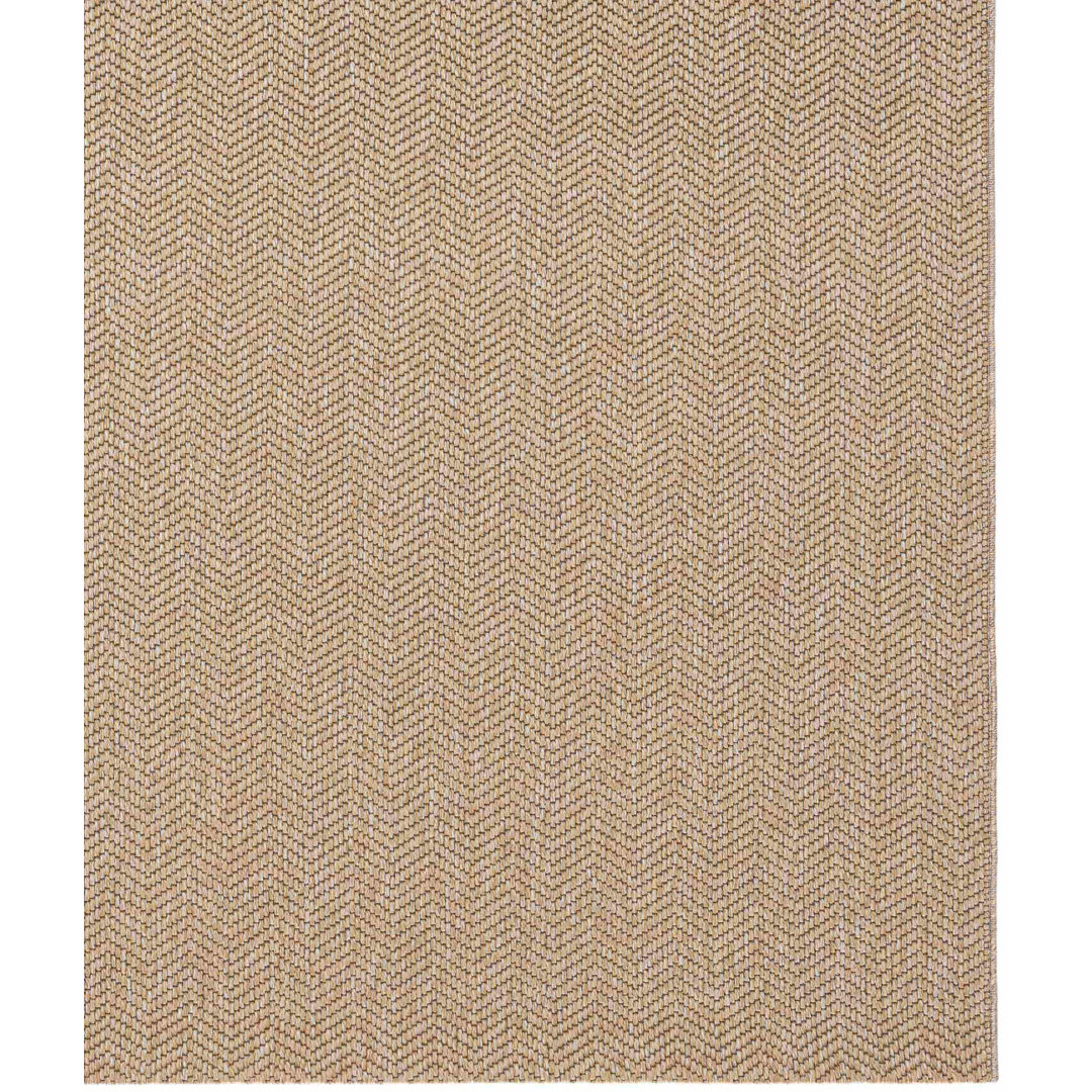 Brown Chevron,Flatweave Area Rug, Machine Made using Polypropylene and Modern design