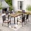 6 - Person Patio Dining Set with