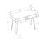 Bureau blanc 40 po pour bureau à domicile avec rangement en stratifié organisé
