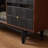 Black Solid Wood Sideboard