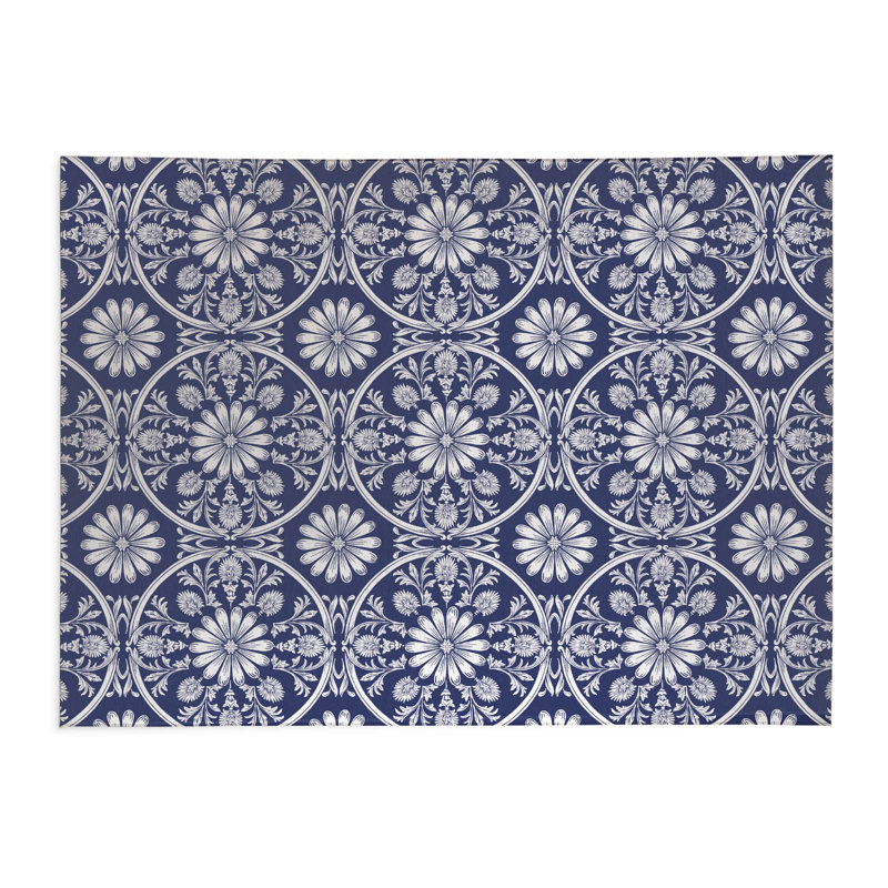 Tapis d'intérieur antidérapant Daisy, Rectangulaire 2 pi x 3 pi