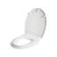 Toilet Seat FAGNANO Soft Close Duroplast White