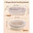 Bread Proofing Basket Set, 9 Inch Round And 10 Inch Oval Rattan Banneton Bowl With Sourdough Bread Making Tools