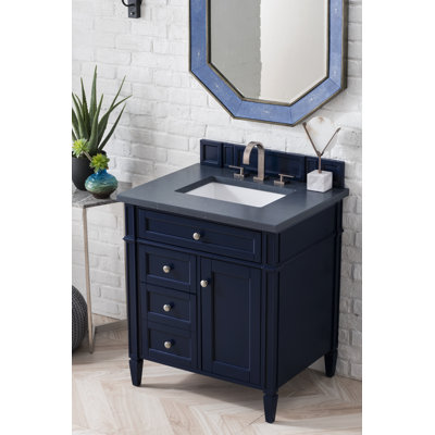Dussault 30'' Single Bathroom Vanity with Top