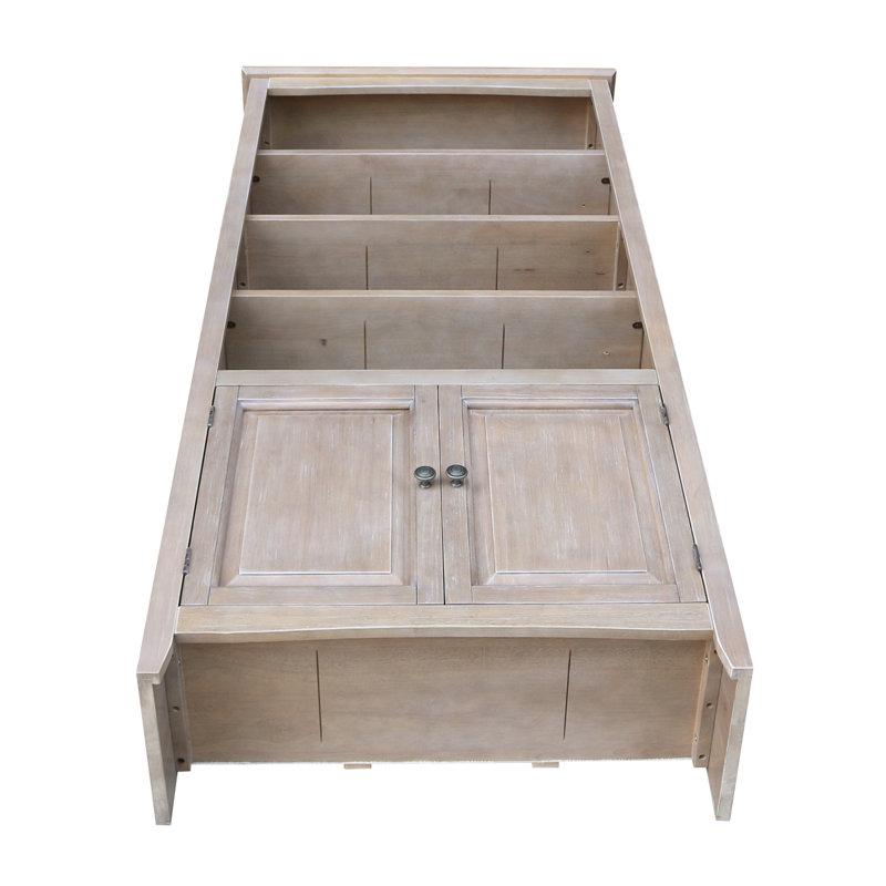 Bibliothèque standard DUFREEN, Taupe-gris délavé, (6 tablettes) H 72 po x l 32 po x P 12 po