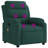 vidaXL Fauteuil inclinable de massage avec massage par vibration à 6 points, bascule en velours réglable-97814414