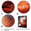 Planète Jupiter orageux II - impressions sur toile de Jupiter-1680886009-1680885958
