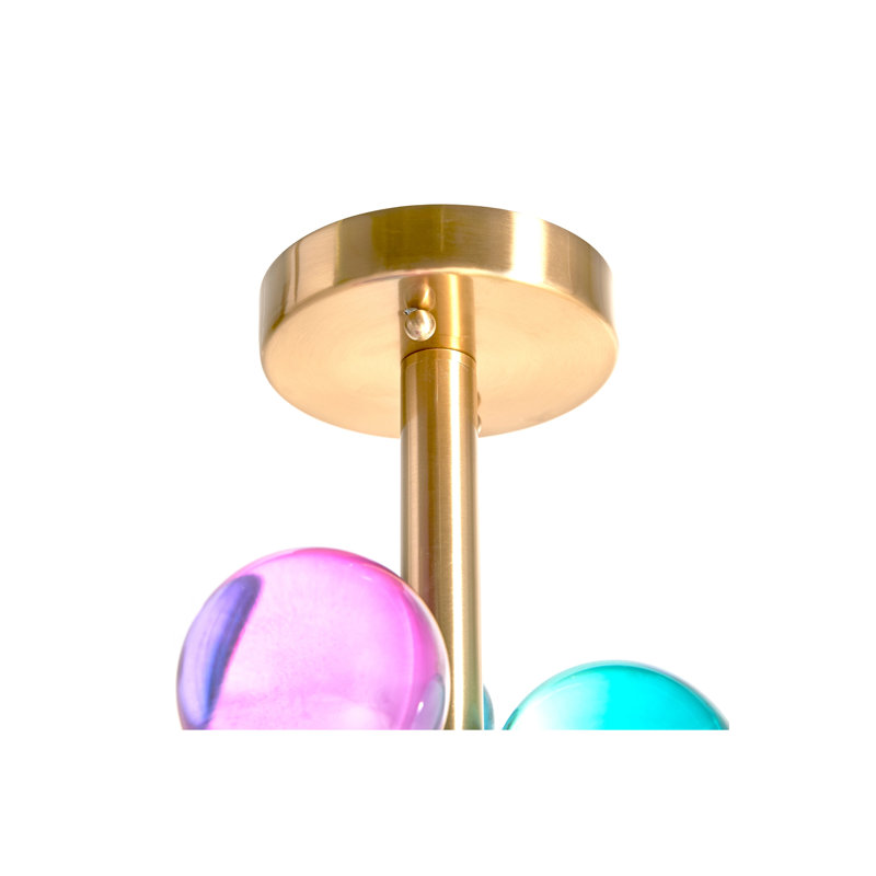 Lampe suspendue en pouces