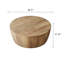 29,53 "Table ronde en panneau de fibres à densité moyenne, table basse industrielle moderne pour cuisine