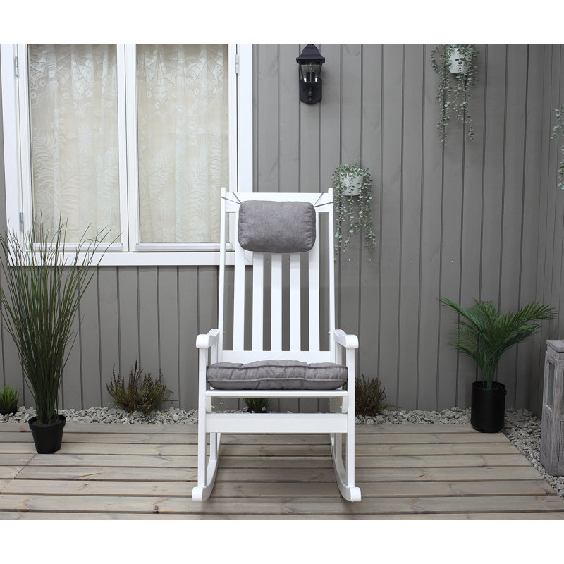 Sarafina Pine Outdoor Chair, White