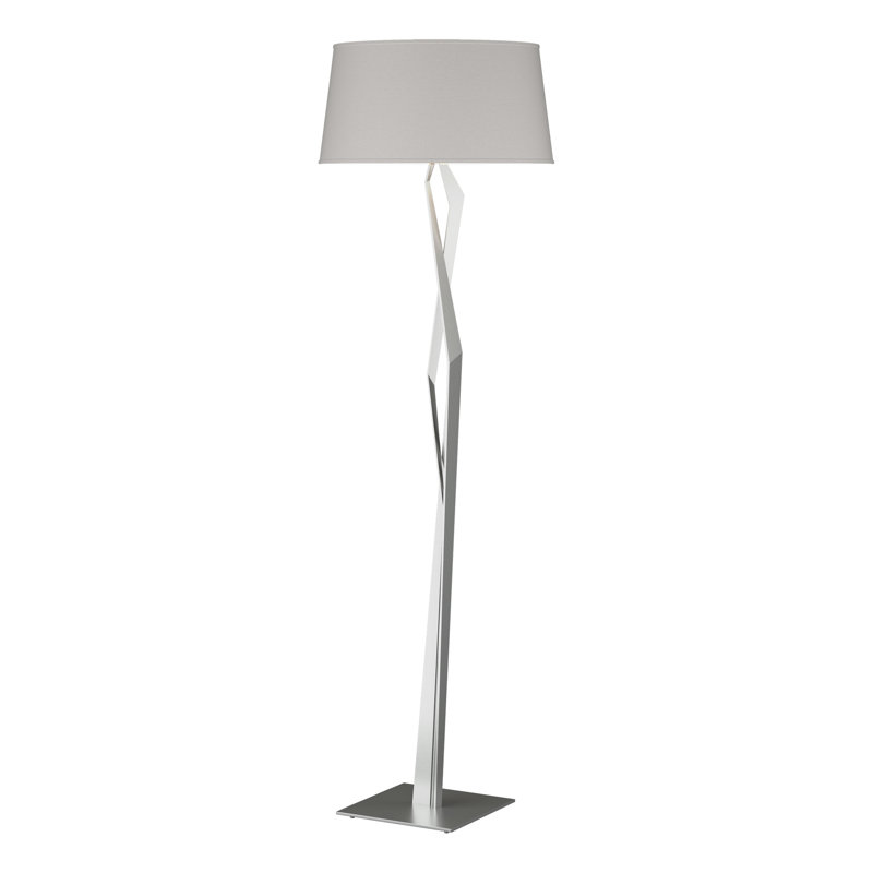 Lampe sur pied 66 po Facet, Lin, Platine rétro