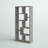 Brigman 71''H Geometric Open-Shelf Display Bookcase