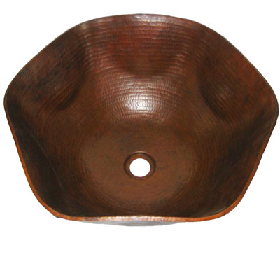 Lavabo de salle de bain vasque en métal