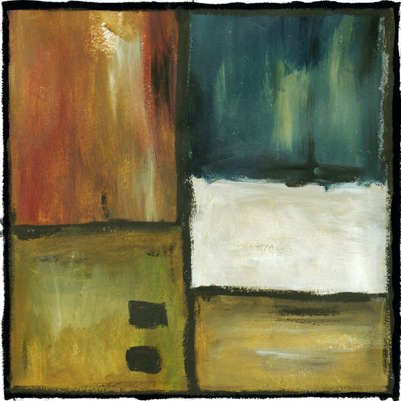 Jazz Session III by Chariklia Zarris - Wrapped Canvas Painting, 30cm H x 30cm W x 3.8cm D