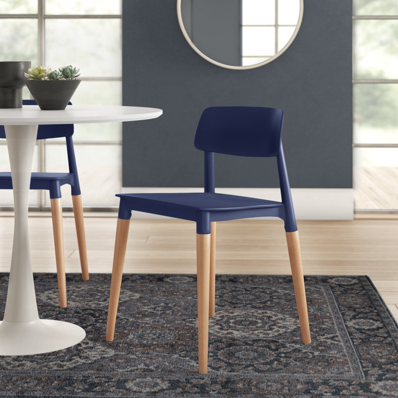 Jago 17.7'' H Side Chair, 2, Navy