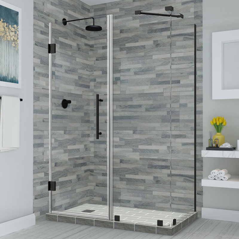 Bromley 44" x 72" Rectangle Hinged Shower Enclosure