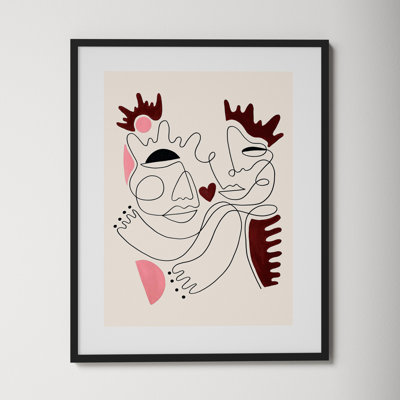 Love Yours Print by Shatha Al Dafai