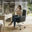 Chaise de bureau capitonnée à boutons-2009989855