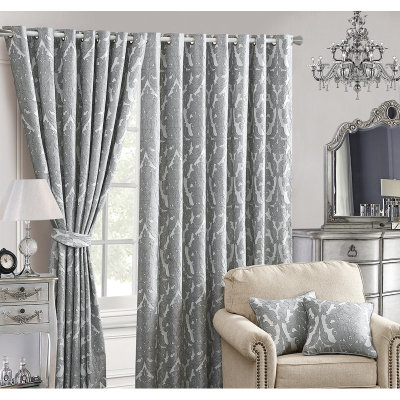 Tenterden Blackout Curtain Pair, Cream, Width 137cm x Drop 229 cm