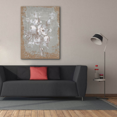 «Delicate Floral 2» par Danhui Nai, art mural sur toile