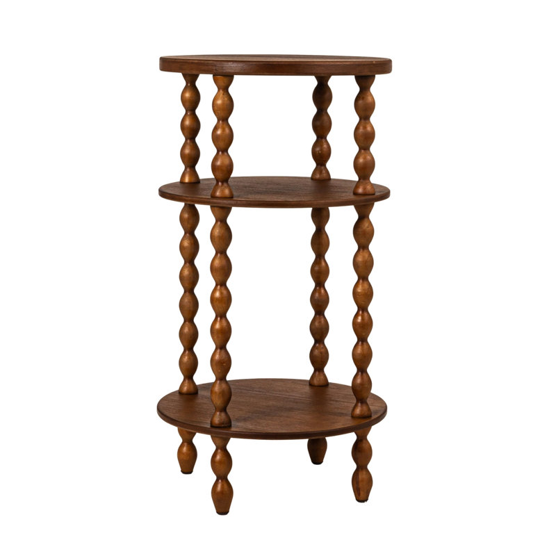 Table d'appoint ronde, Noyer