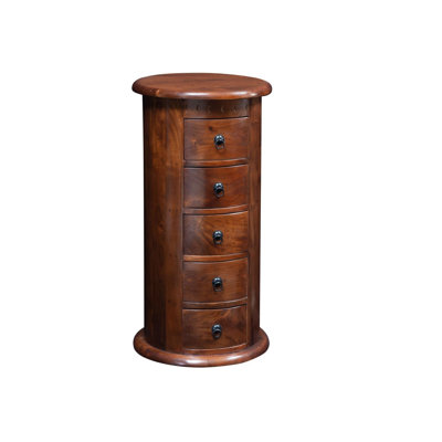 Oxford Solid Wood 45 cm W Chest of 5 Drawers