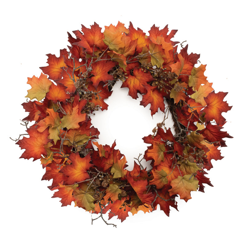 Maple Leaf Wreath 28 IN D
