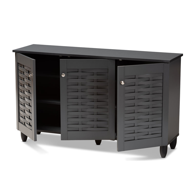 12 Pair Shoe Storage Cabinet