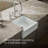 Whitehaven Self-Trimming 23.5"L x 21.5625"W Farmhouse Kitchen Sink-14225602
