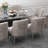 Farr Velvet Upholstered Side Chair With Silver Legs-1447628750