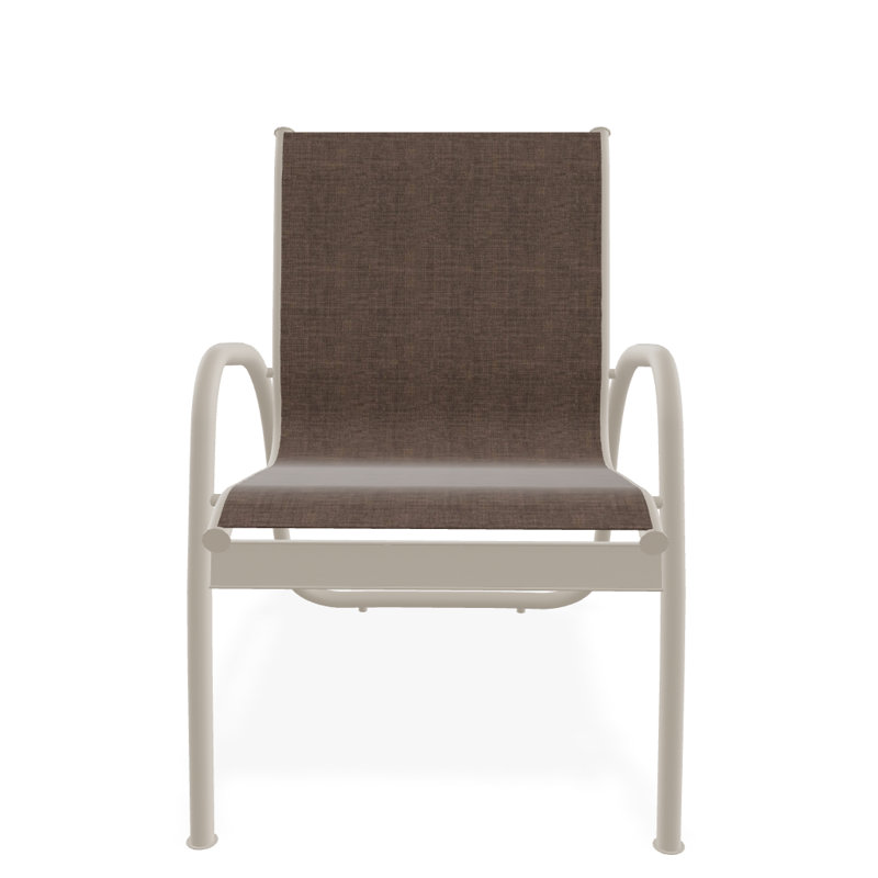Fauteuil de patio Gardenella, Moka Sunbrella®, Désert texturé