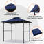 Auvent de remplacement pour abri de jardin Monyca-78598255