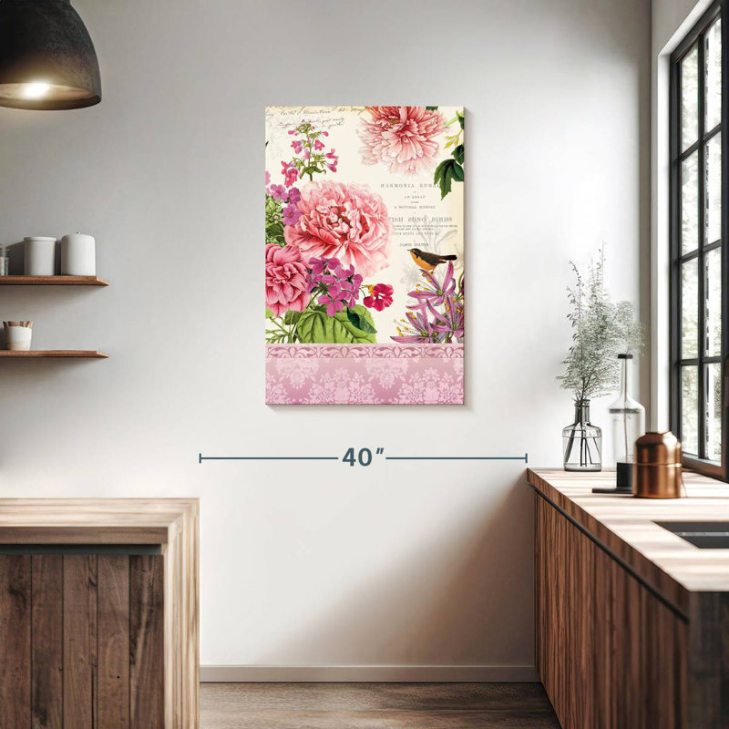 Harnek Lovely Floral IV, H 36 po x l 24 po