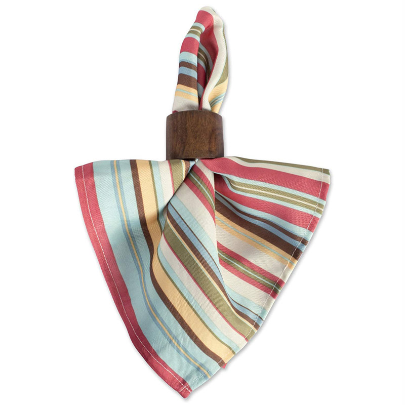 Casa Polyester Floral Square Napkin