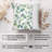 Botanical Eucalyptus Leaves Pattern IV Pillow Cover-102216088