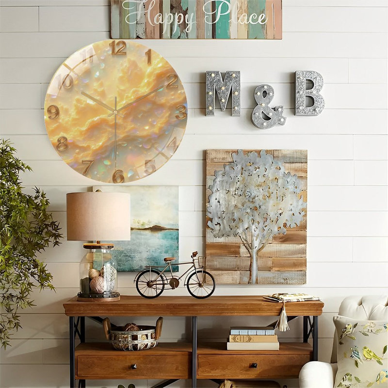 Horloge murale 12 po