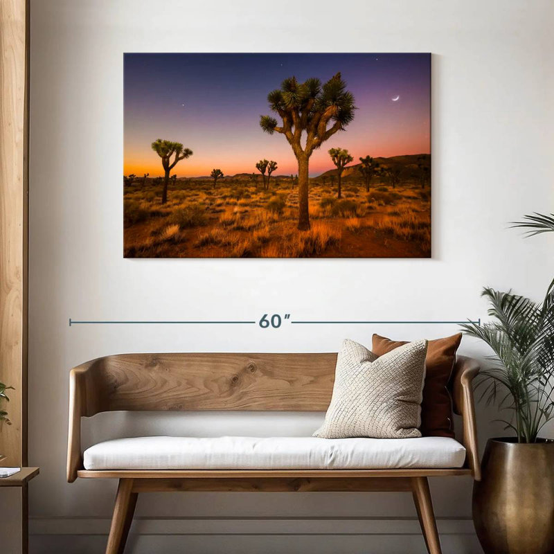 Keesha Joshua Tree Valley At Sundown