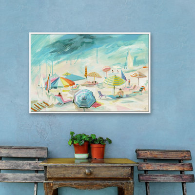 " French Riviera " Painting Print