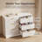 Fluted 6-Drawer Dresser with Solid Wood Base-52821729